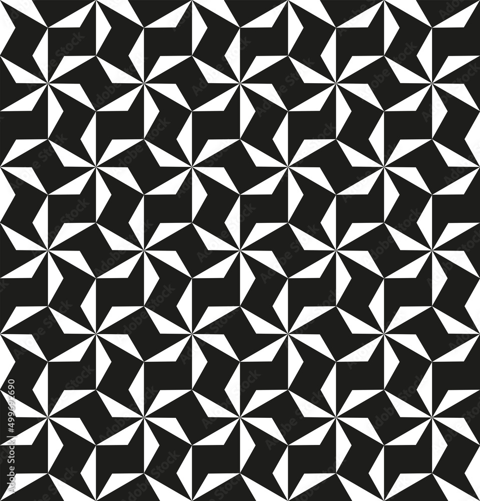 Seamless abstract geometric floral star pattern background wallpaper Seamless abstract geometric floral star pattern background wallpaper