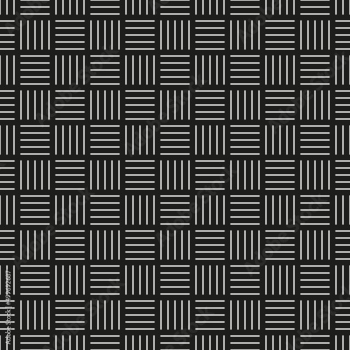 Seamless abstract geometric crosshatch pattern