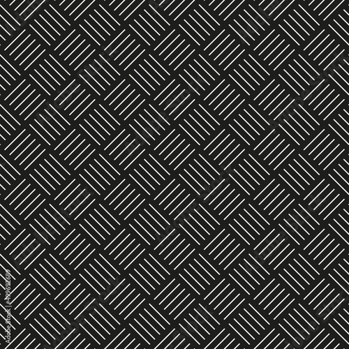 Seamless abstract geometric crosshatch pattern