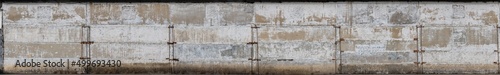 The aged wall of an industrial building