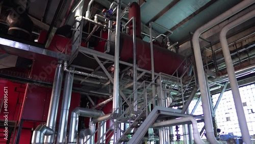 Industrial boilers for solid fuels for heating large residential and commercial buildings. High-capacity hot water boilers, in which coal, firewood, briquettes, woodworking waste can be used as fuel.