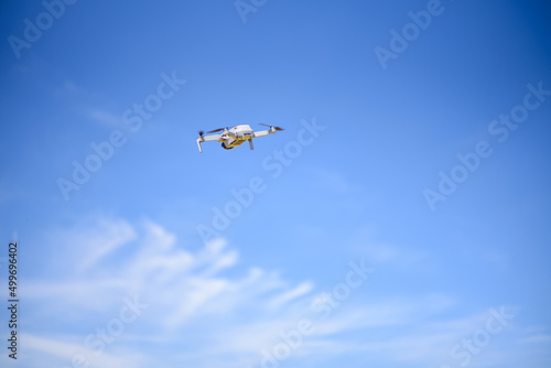 helicopter in flight