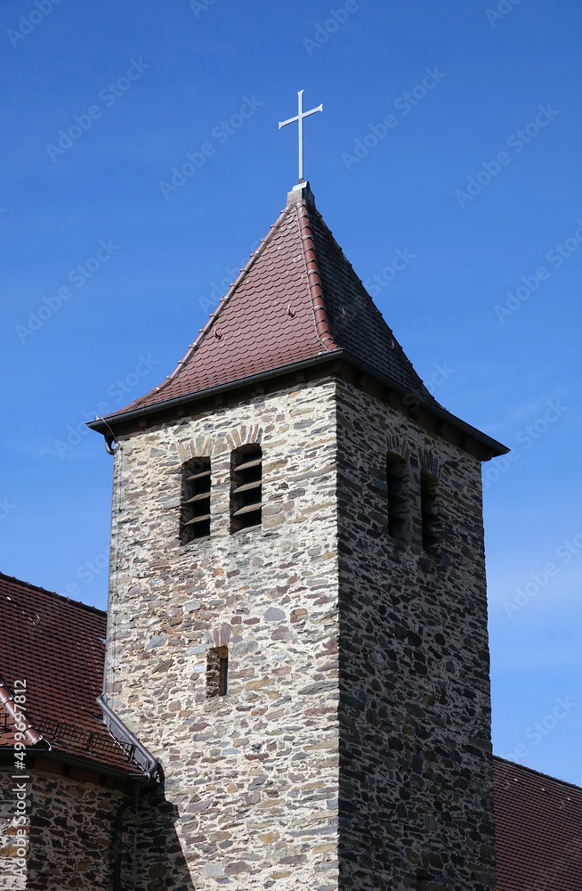 Fototapeta premium Heiligkreuz-Kirche in Daxberg