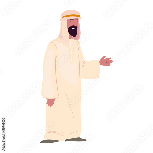 arab man illustration