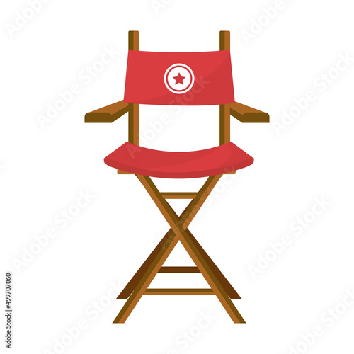 red director chair