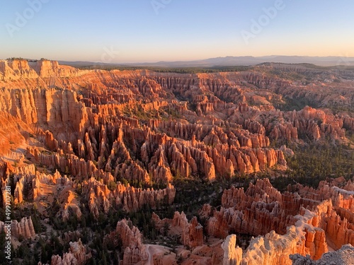 Bryce Canyon Hoodoos at Sunrise
