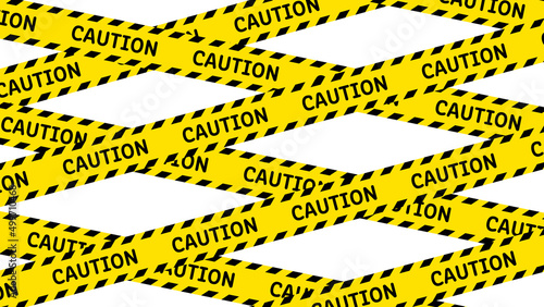 バリケードテープ背景