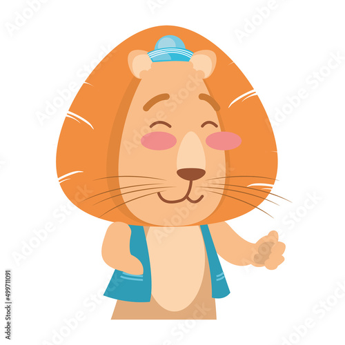 pirate lion design