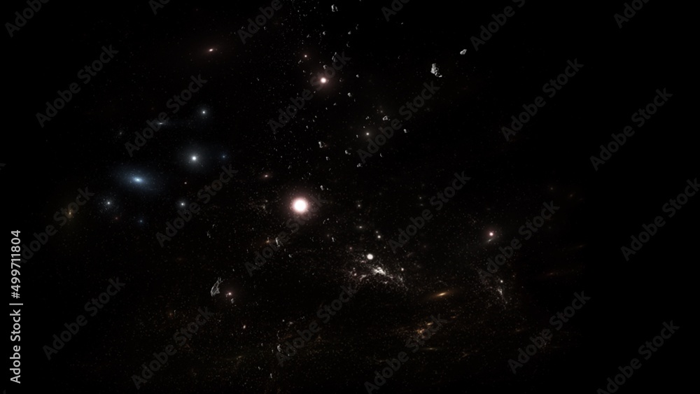Obraz premium black hole, Planets and galaxy, science fiction wallpaper. Beauty of deep space. Billions of galaxy in the universe Cosmic art background