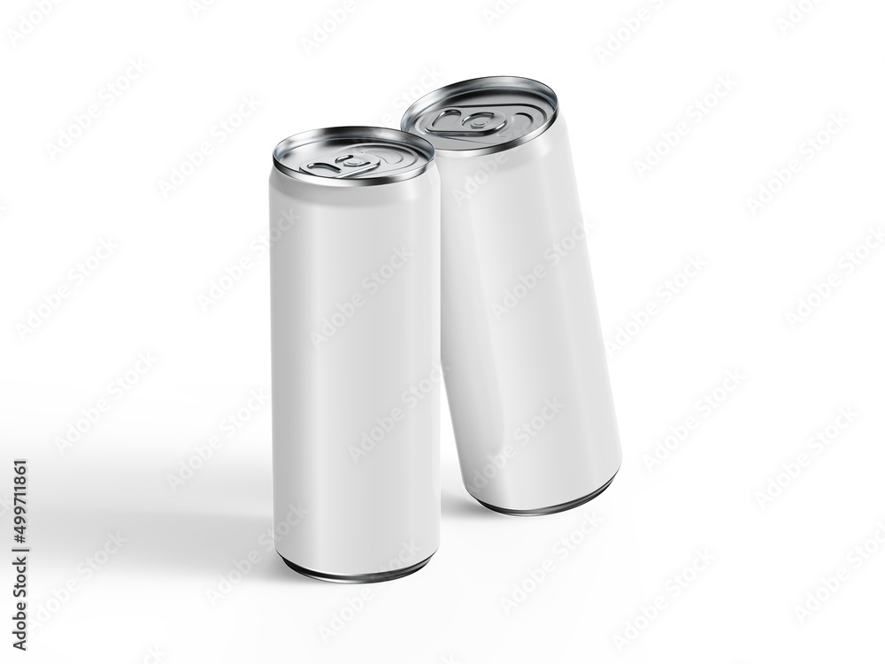 3D rendering 250ml 330ml Energy Drink Soda Beer Can 3D rendering 250ml 330ml Energy Drink Soda Beer Can