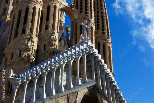 Passion Facade, The Sagrada Familia west side.