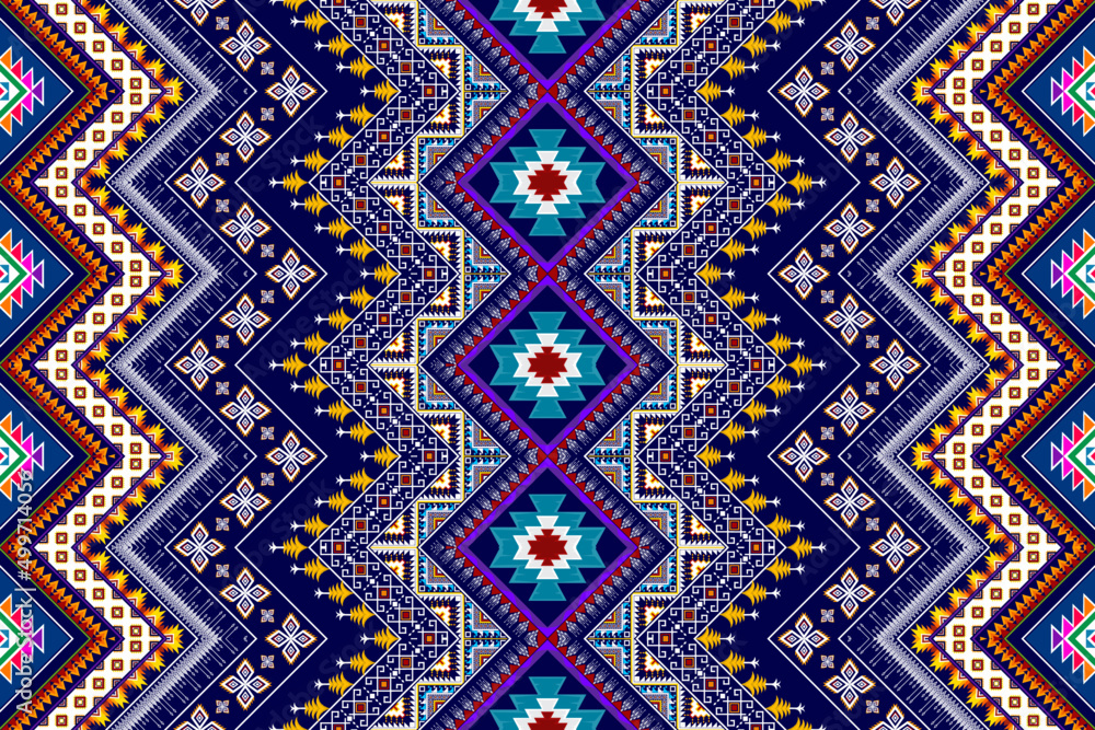 Ikat geometric abstract ethnic pattern design. Aztec fabric carpet mandala ornament ethnic chevron textile decoration wallpaper. Tribal boho native ethnic traditional embroidery vector background. Ikat geometric abstract ethnic pattern design. Aztec fabric carpet mandala ornament ethnic chevron textile decoration wallpaper. Tribal boho native ethnic traditional embroidery vector background.