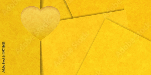 父の日　ハート　和紙　背景