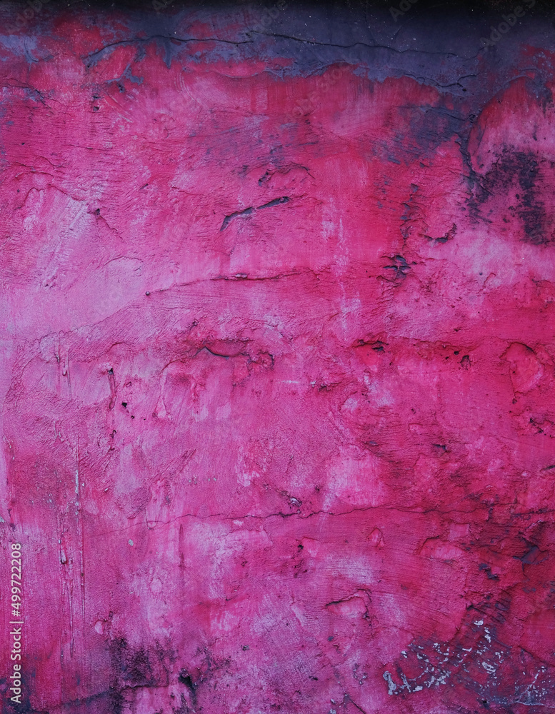 Pink concrete wall grunge texture