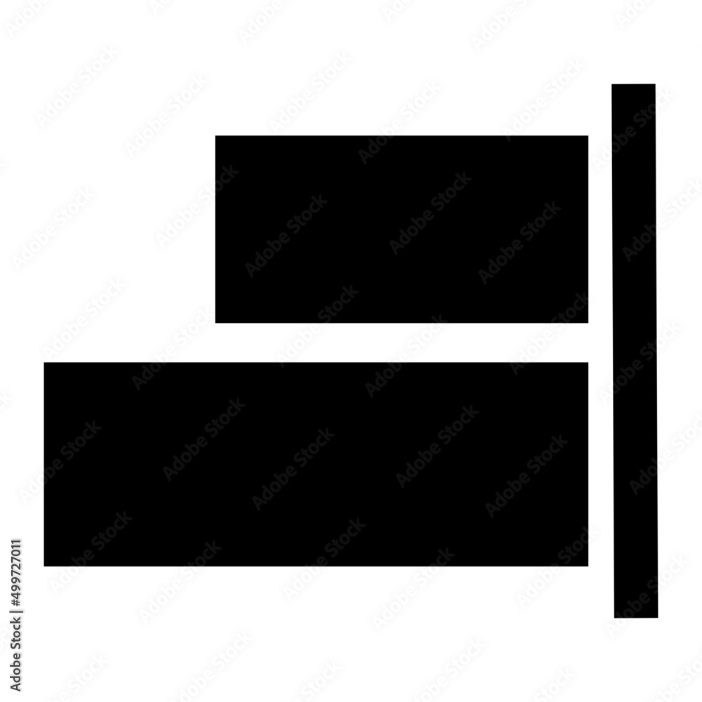 right alignment glyph icon right alignment glyph icon