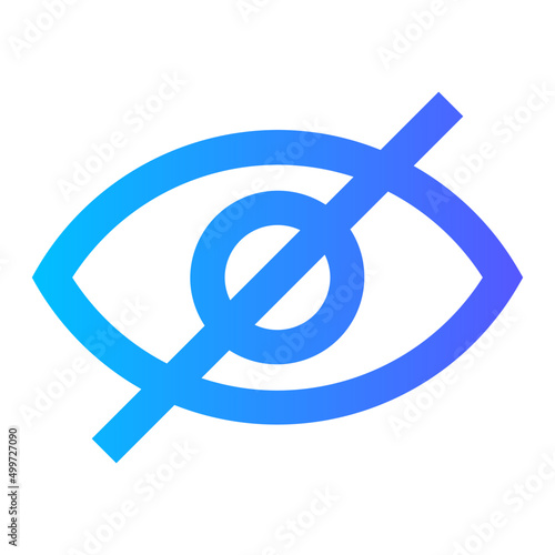 eye gradient icon