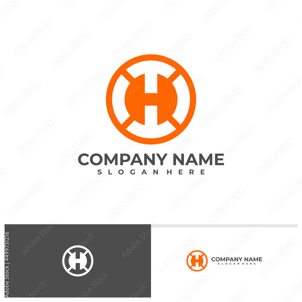 Initial T H logo design vector template, Creative T H logo design concepts Initial T H logo design vector template, Creative T H logo design concepts