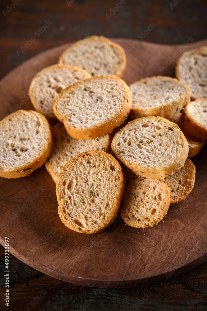 Pieces of rusk Pieces of rusk