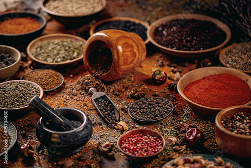 Spices and herbs composition