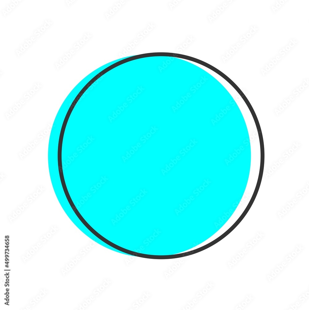 circle design with bright green color shadow circle design with bright green color shadow