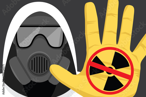 Symbol of anti nuclear issue 