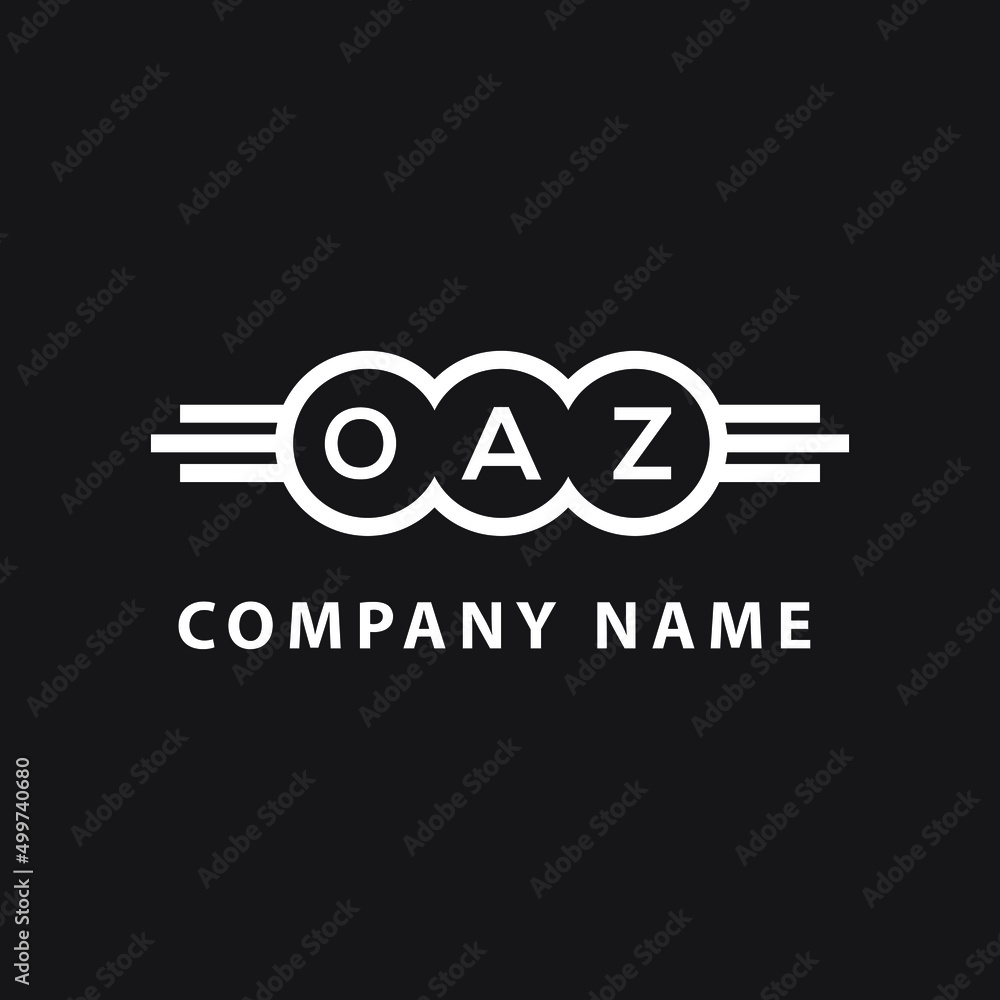 OAZ letter logo design on black background. OAZ creative initials letter logo concept. OAZ letter design.
OAZ letter logo design on black background. OAZ creative initials letter logo concept. OAZ letter design.