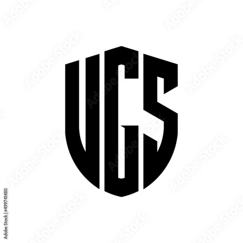 VGS letter logo design. VGS modern letter logo with black background. VGS creative  letter logo. simple and modern letter logo. vector logo modern alphabet font overlap style. Initial letters VGS  photo