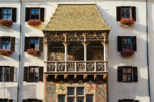Goldenes Dachl in Innsbruck, Tirol, Österreich