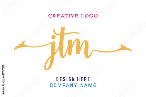 JTM  lettering logo is simple, easy to understand and authoritative