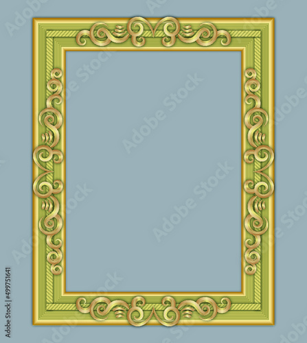 Decorative frames and borders set vector design.