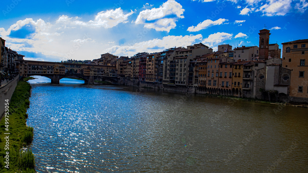 Obraz premium ponte vecchio bridge city