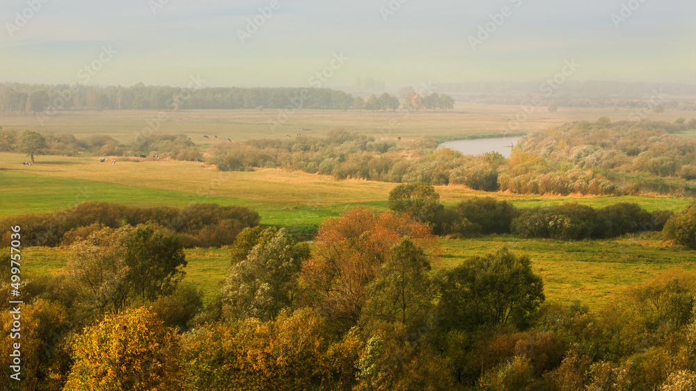 Jesienny krajobraz Podlasia