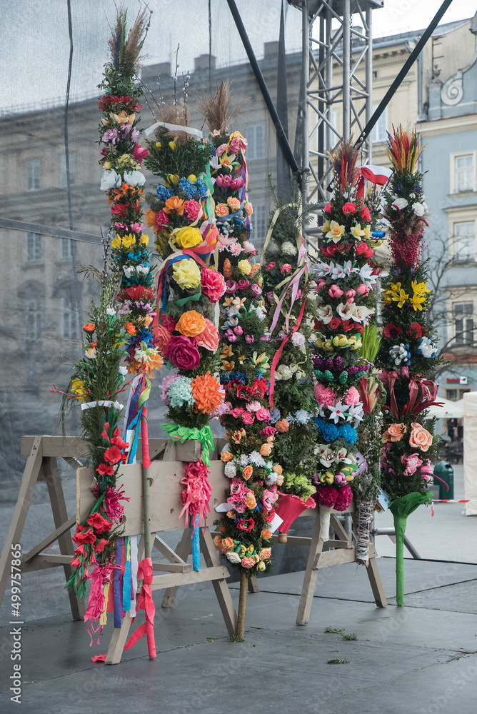 pokaz palm w niedzielę palmową