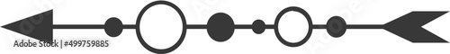 Magic arrow with rings