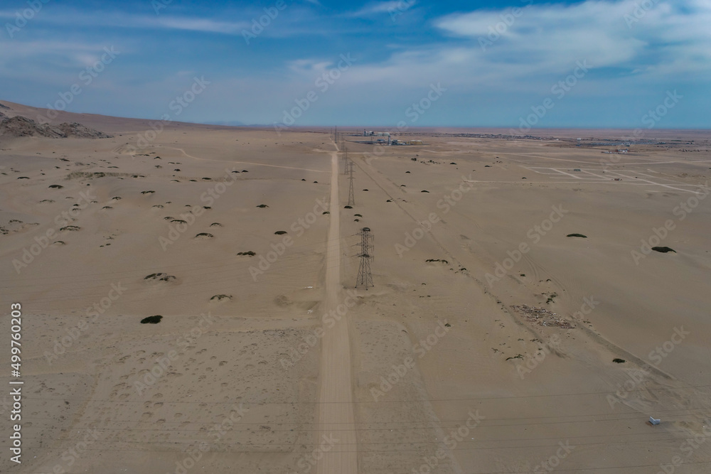 desolate wasteland Aerial shot of a desert in Peru. desolate wasteland Aerial shot of a desert in Peru.