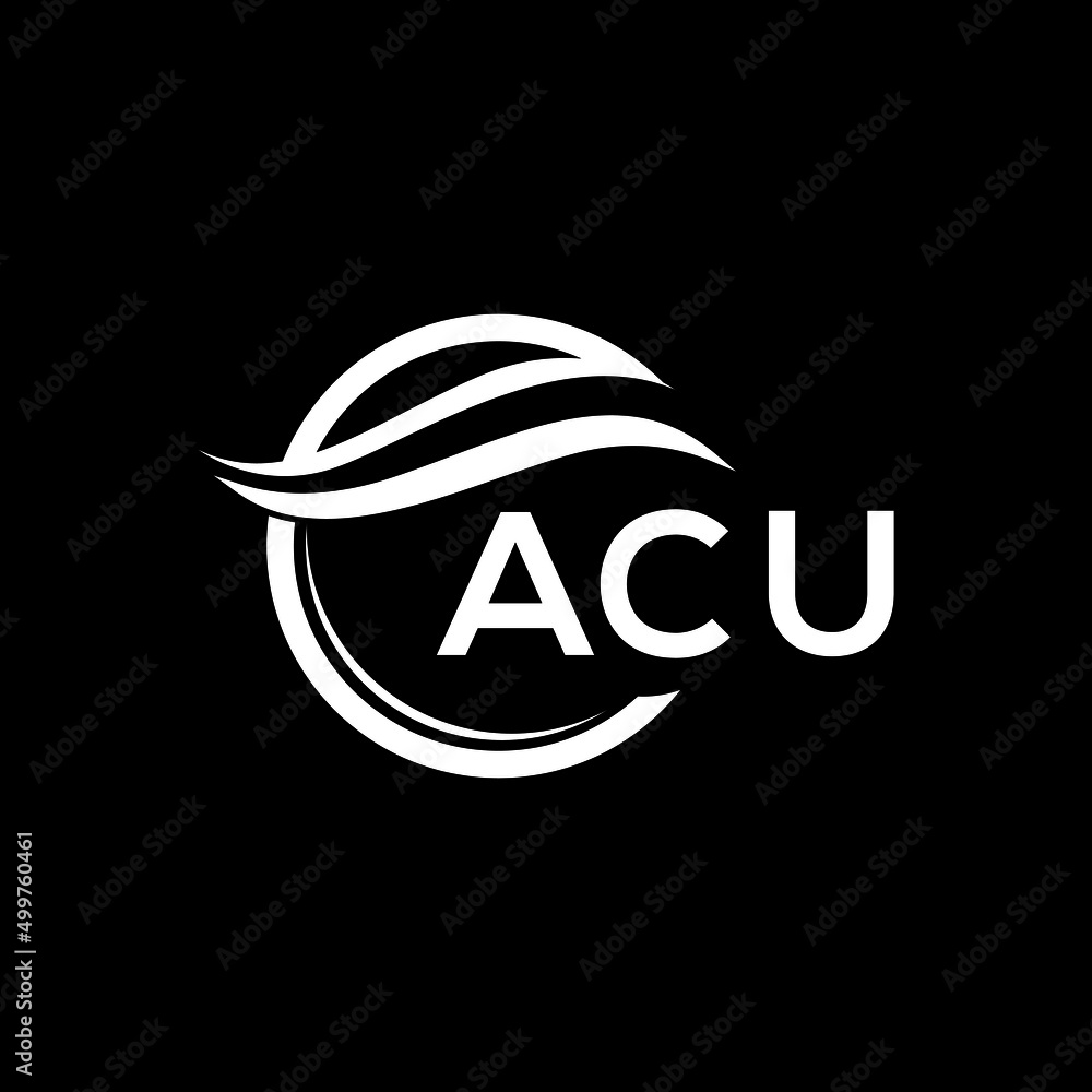 ACU letter logo design on black background. ACU creative initials letter logo concept. ACU letter design.
ACU letter logo design on black background. ACU creative initials letter logo concept. ACU letter design.
