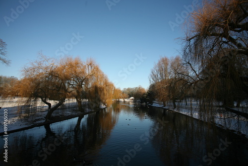 Winter Morning in Wardown Park, Luton, Bedfordshire, England, UK  © Daniel