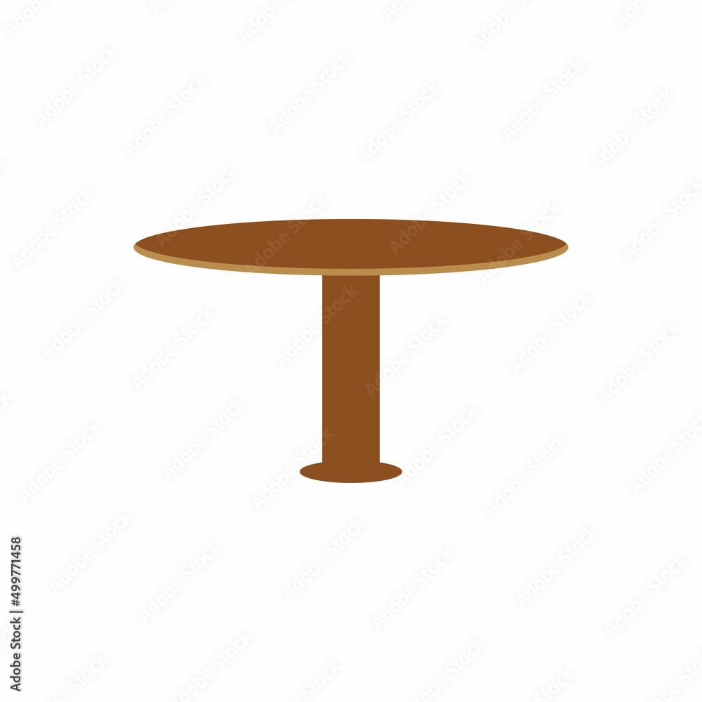 Table vector logo icon object background illustration Table vector logo icon object background illustration