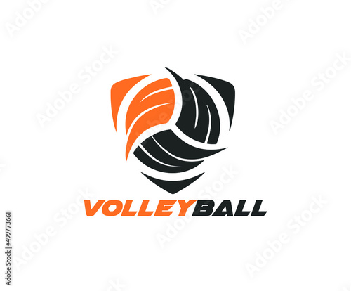 Volleyball logo - American sport logo
