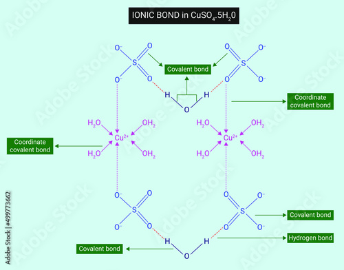 Structure of CuSO4.5H20