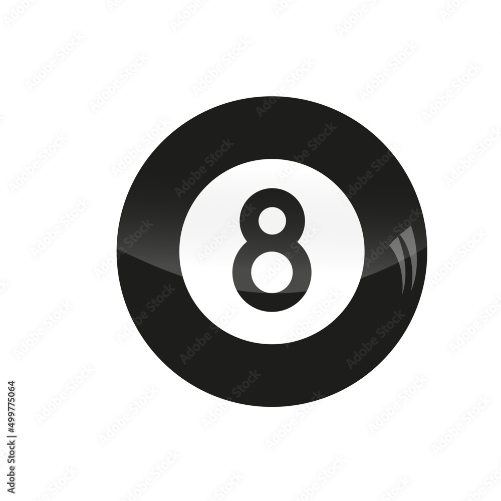 8 ball pool logo design vector black ball billiard eight game ball 8 ball pool logo design vector black ball billiard eight game ball
