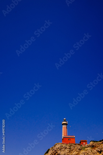 lighthouse on the top of the hill