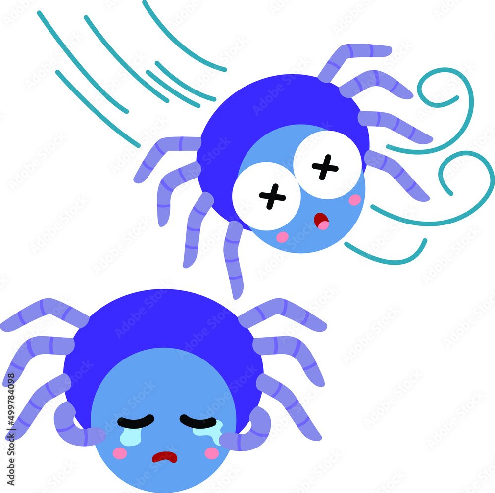 crab spider cartoon crab spider cartoon