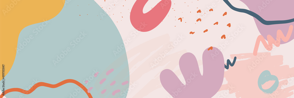 Beige earth tone boho floral hand drawn minimal organic colorful design banner background. Line art flower and botanical leaves, organic shapes. Vector background for poster, web and packaging. Beige earth tone boho floral hand drawn minimal organic colorful design banner background. Line art flower and botanical leaves, organic shapes. Vector background for poster, web and packaging.