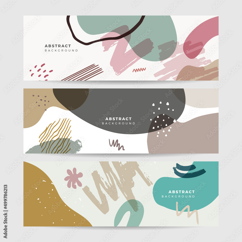 Set of beige earth tone boho floral hand drawn minimal organic colorful design banner background. Line art flower and botanical leaves, organic shapes. Vector background for poster, web and packaging. Set of beige earth tone boho floral hand drawn minimal organic colorful design banner background. Line art flower and botanical leaves, organic shapes. Vector background for poster, web and packaging.