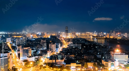 Night view of Liuzhou City, Guangxi, China