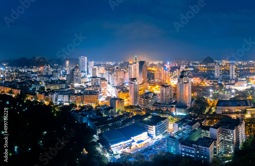 Wallpaper Mural Night view of Liuzhou City, Guangxi, China Torontodigital.ca