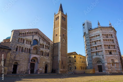 Cathedral square of Parma, Italy © Claudio Colombo