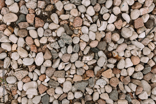 Pebble stones texture