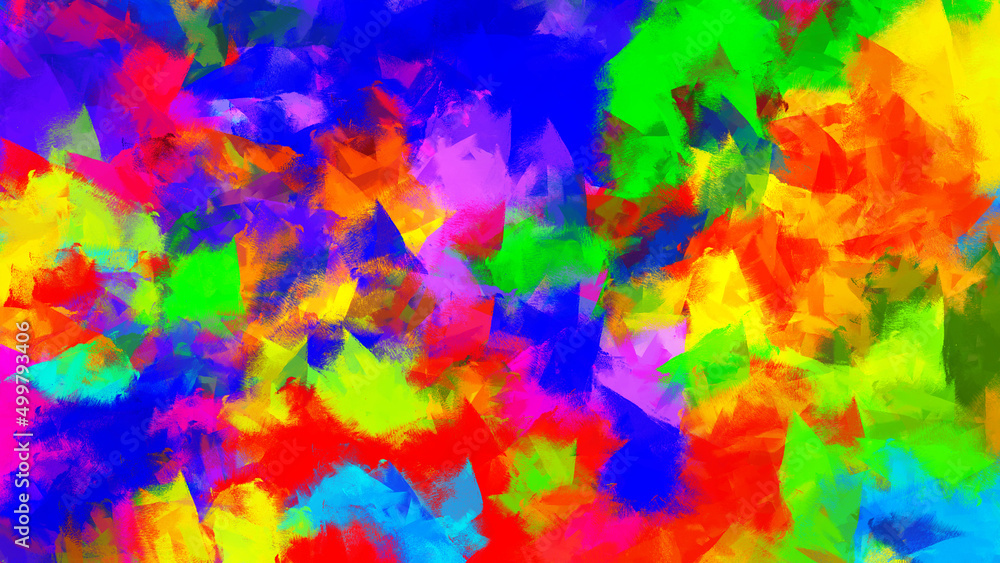 Colorful Texture Painting on Canvas with Strokes. Modern Cover Design Texture. Colorful Texture Painting on Canvas with Strokes. Modern Cover Design Texture.